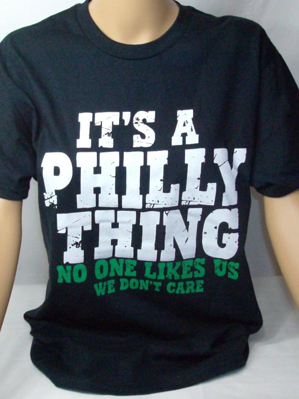 It's a Philly Thing - No one likes us we don't care Black T-shirt Size M New